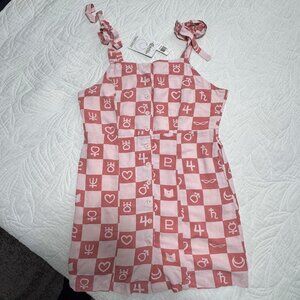 NWT Pretty Guardian Sailor Moon Checkered Symbol Tank Dress - BoxLunch Exclusive